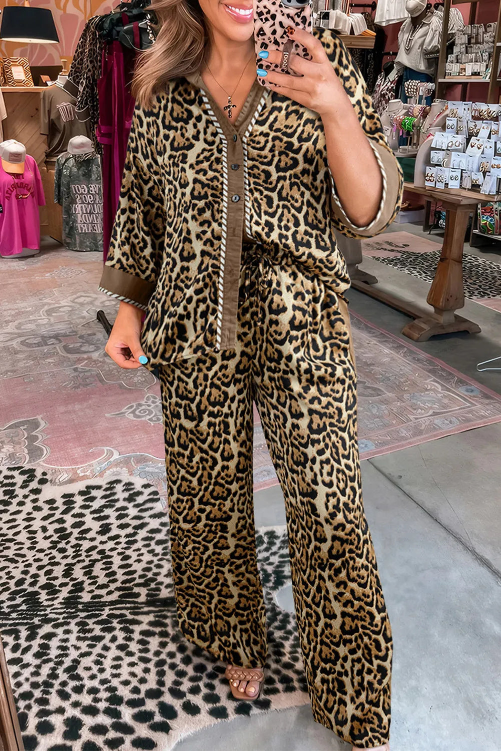 A Two-piece Suit Of Shirt And Slacks