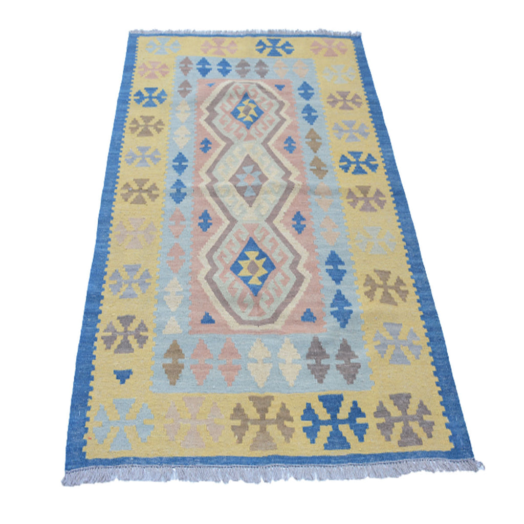 modern-dusk-blue-kilim-rug