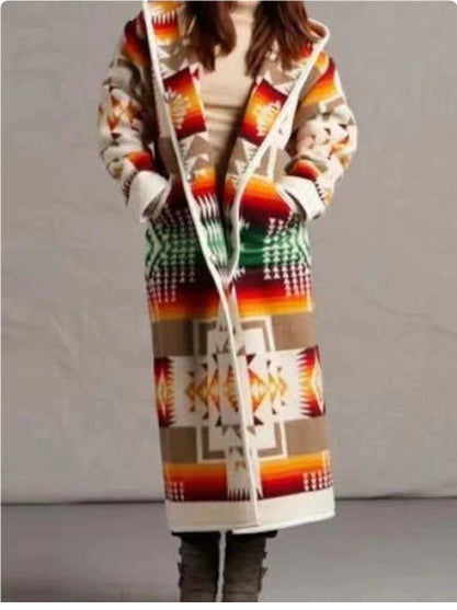 Women's Long Trench Coat Special-interest Design