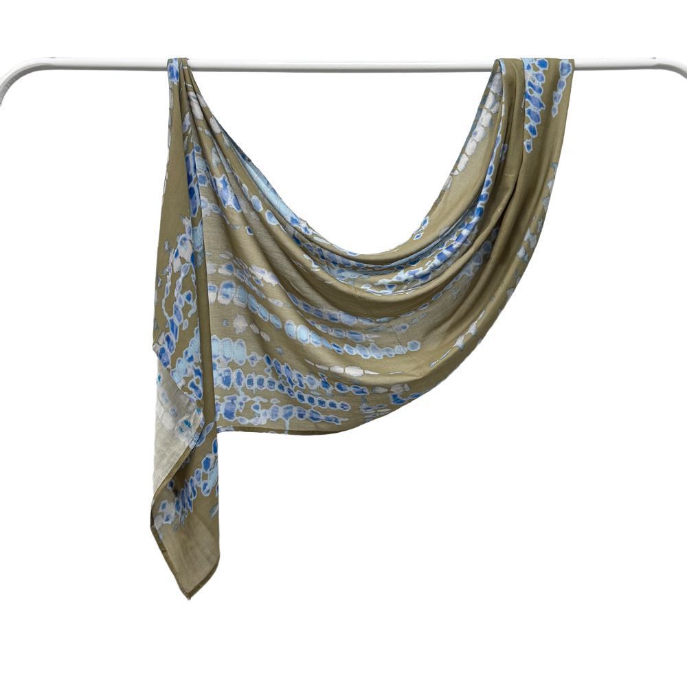 Modal Cotton Headscarf Marble Digital Printing