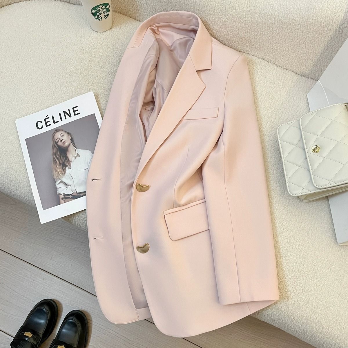 High-end Goddess Temperament Casual Temperament Small Suit