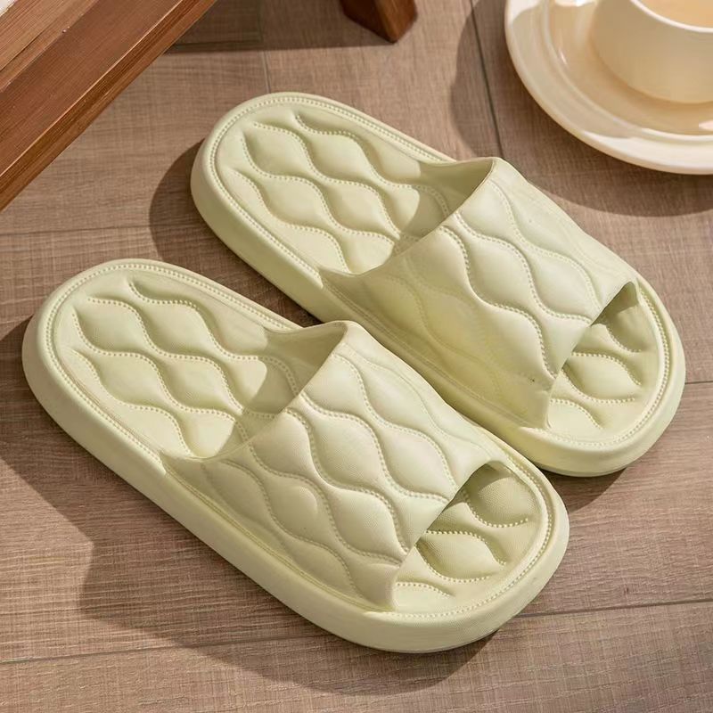 Soft Bottom Slippers For Men And Women Summer Home Indoor Home Non-slip Bathroom Deodorant Slippers