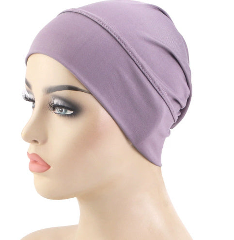 Ethnic Stretch Tam-o'-shanter Solid Color