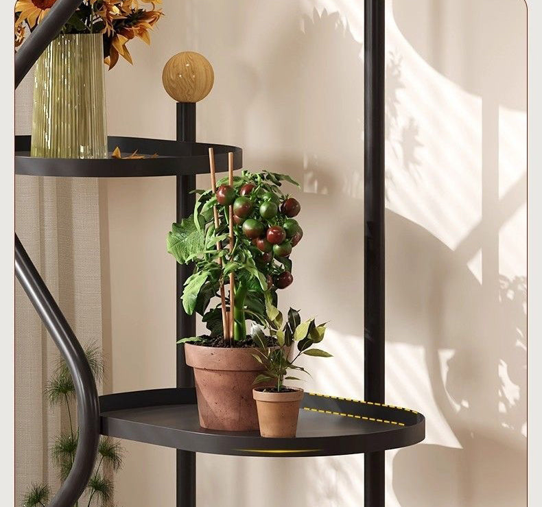 Flower rack living room floor standing storage rack