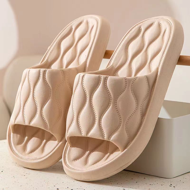 Soft Bottom Slippers For Men And Women Summer Home Indoor Home Non-slip Bathroom Deodorant Slippers