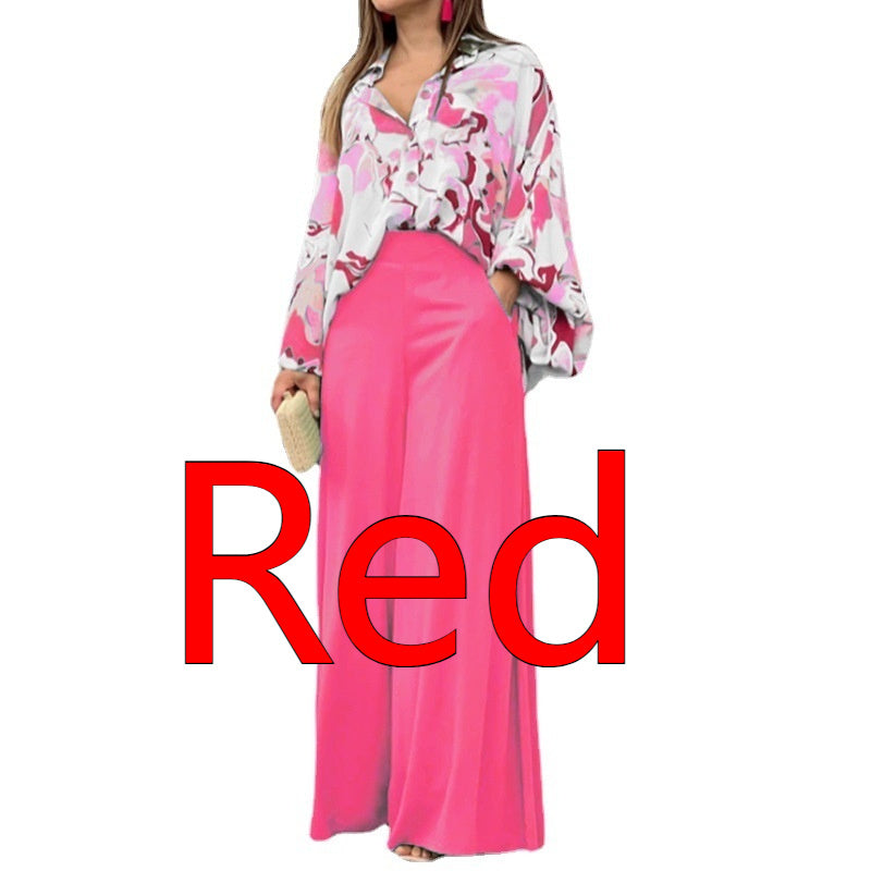 Fashionable Casual Elegant Wide-leg Pants
