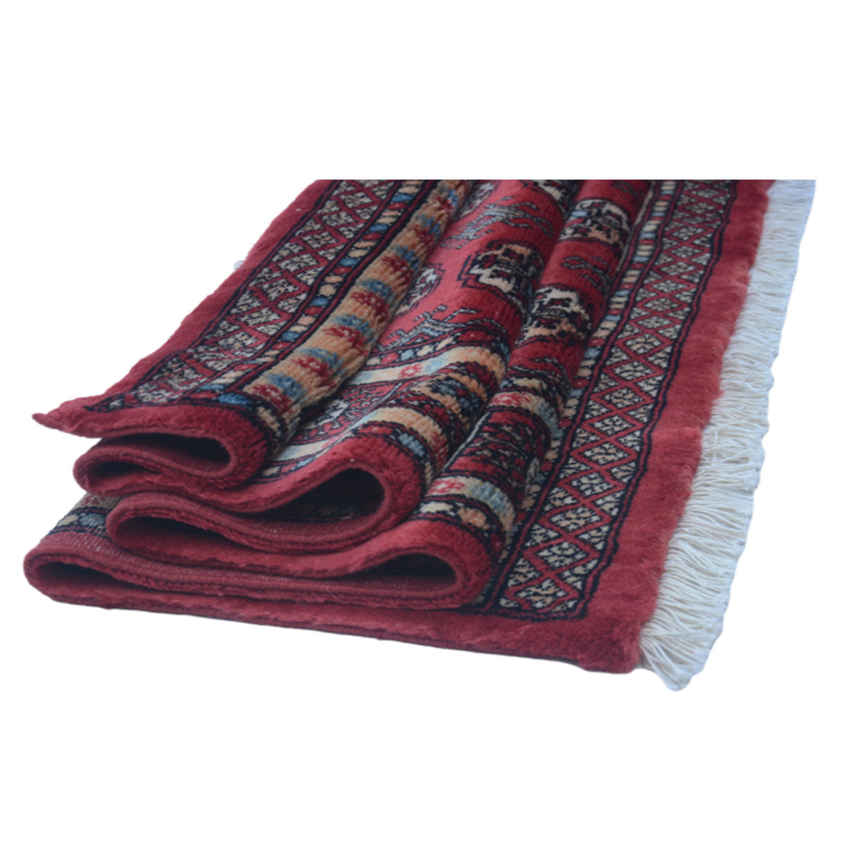 Handknotted Bokhara Monarch Wool Mat-2