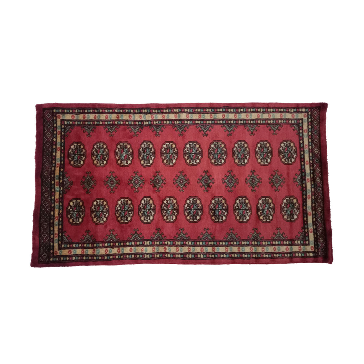 Handknotted Bokhara Monarch Wool Mat-0