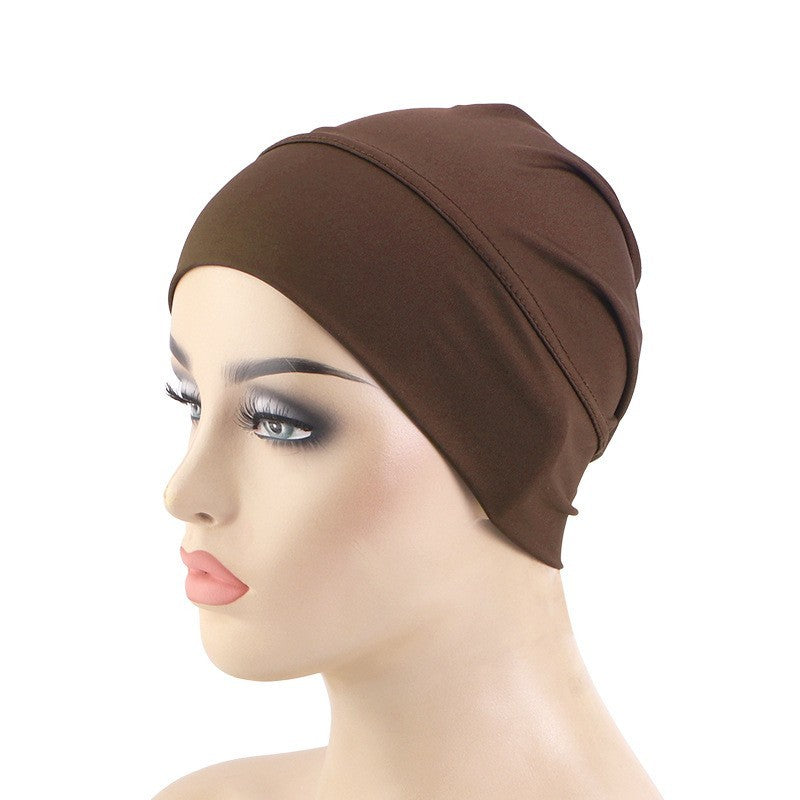 Ethnic Stretch Tam-o'-shanter Solid Color