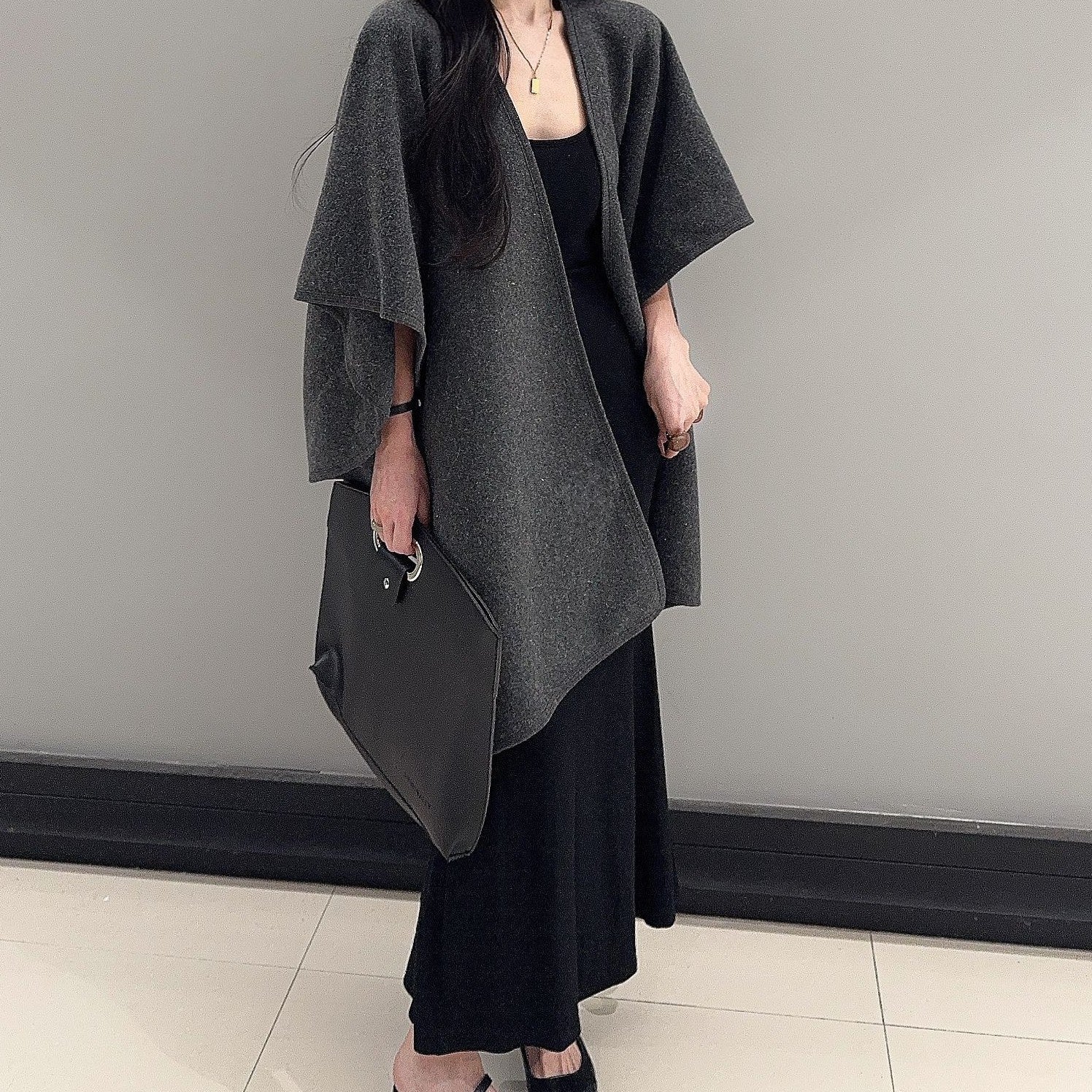 Oversized Knitted Cardigan Baggy Coat Women