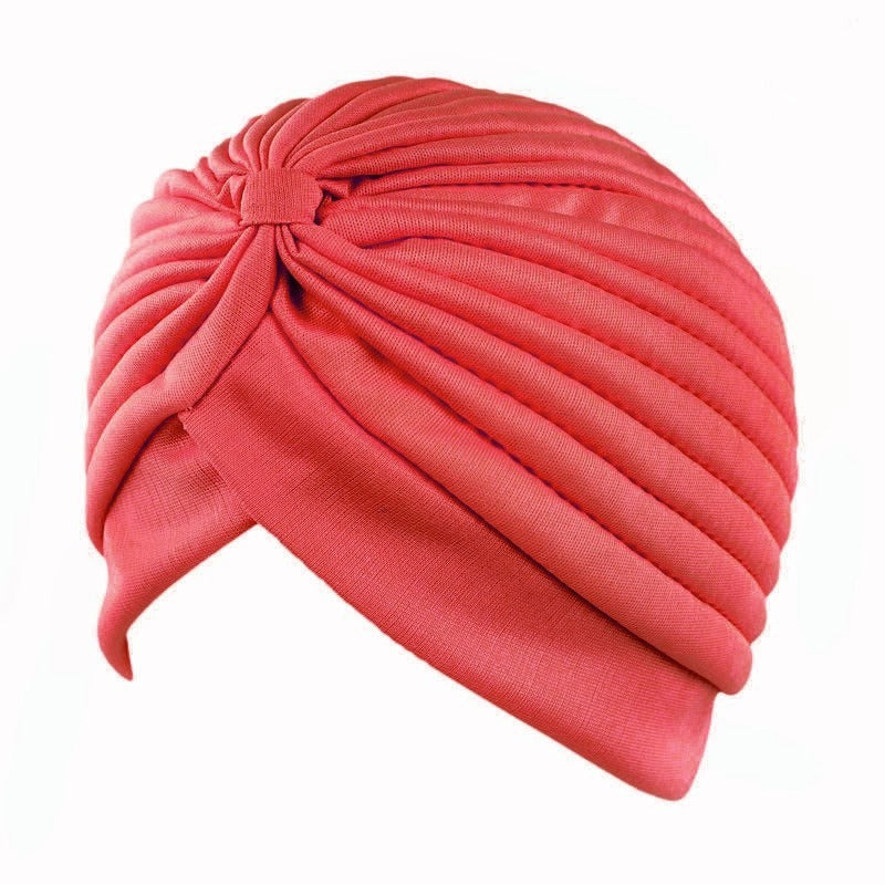 Toque Ethnic Turban Watermelon Nightcap