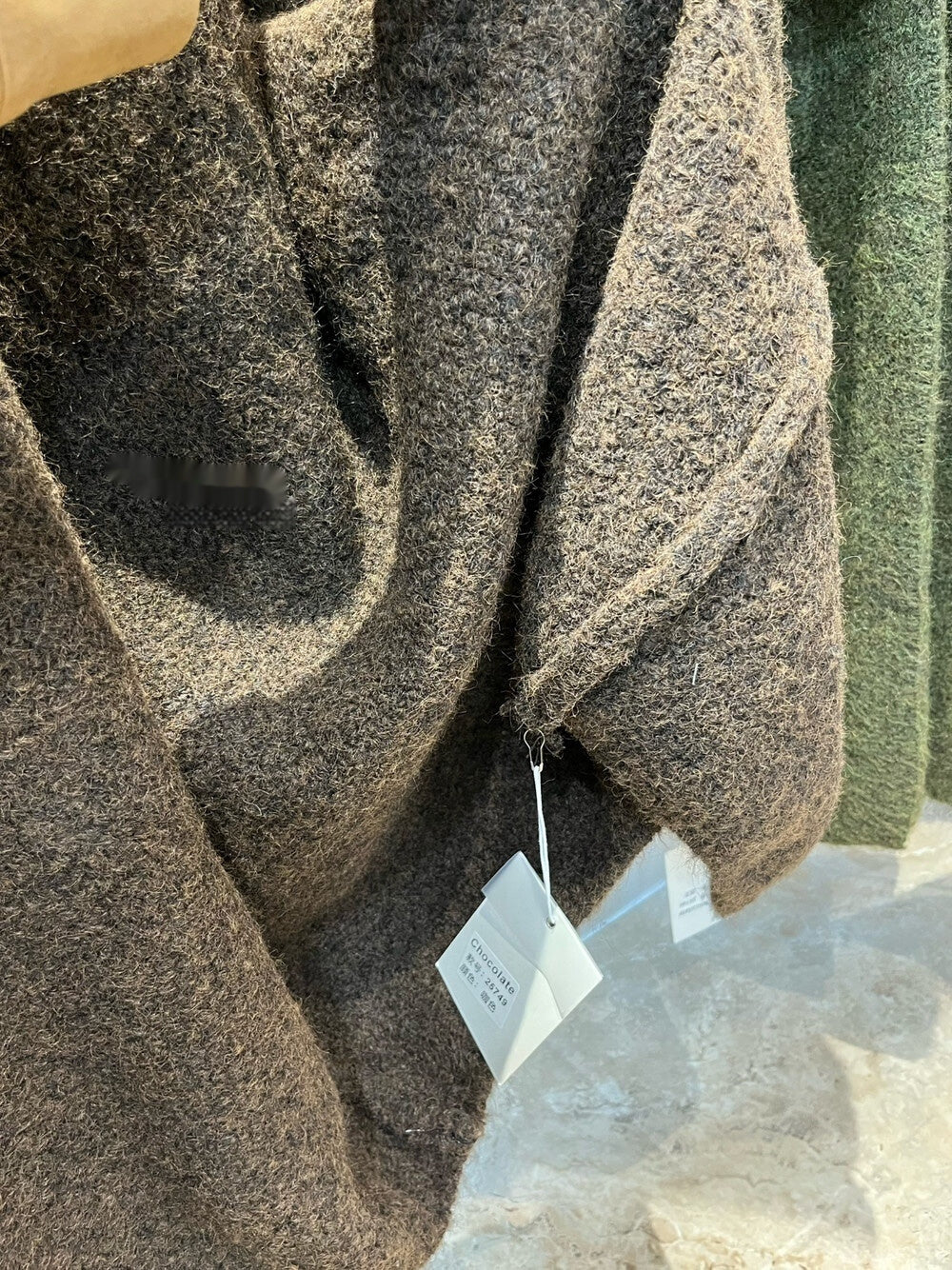 Idle Style Large V-neck Loose Long Knitted Cardigan