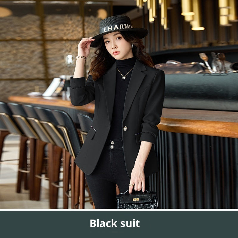 Black Suit Jacket For Women 2025 New Small