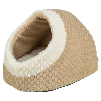 Trixie cat basket iglo kaline mio light brown cream