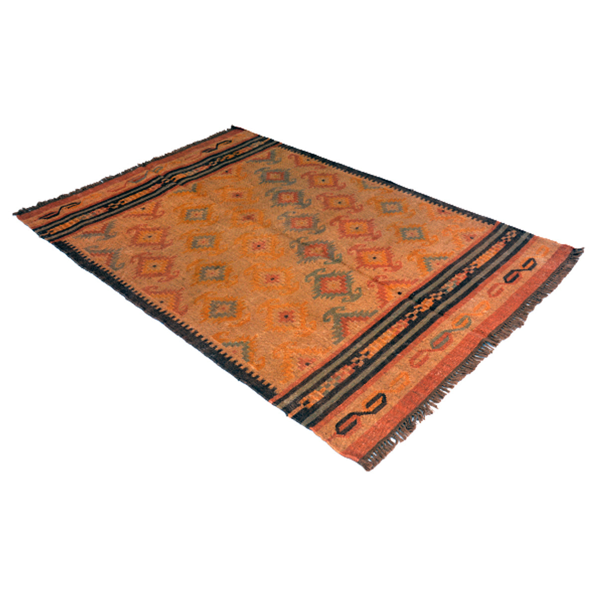 Tribal -Handmade- Cashmere- Kilim- Rug