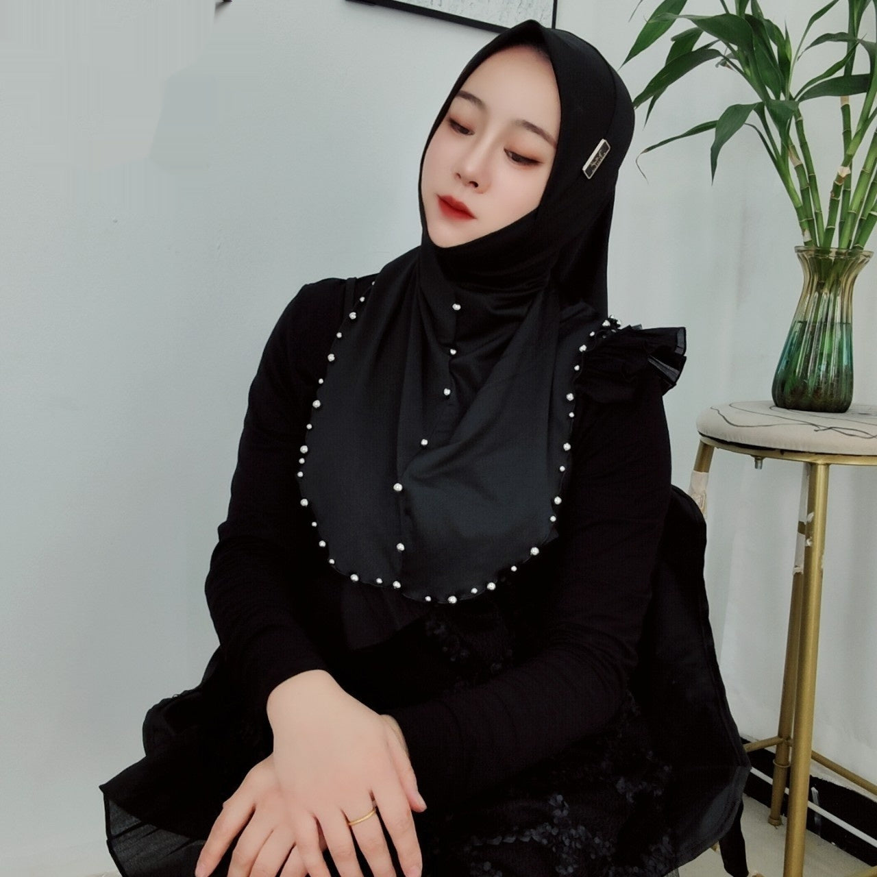 Milk Fiber Double-sided Tassel Heavy Industry Wrap Scarf Scarf