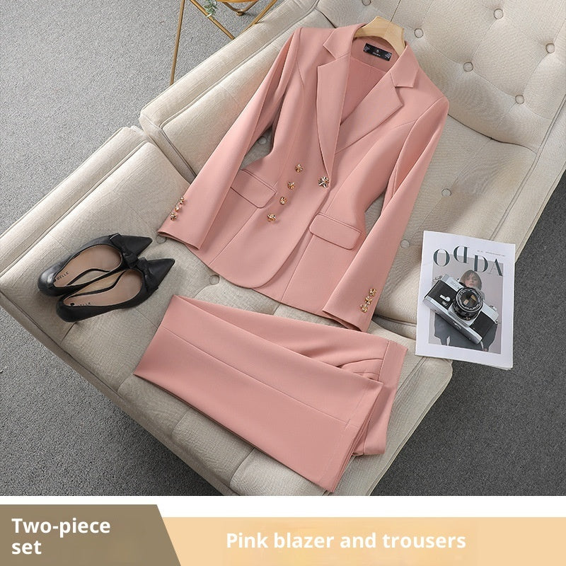 Female Autumn Temperament Fashionable Slim Administrative Set