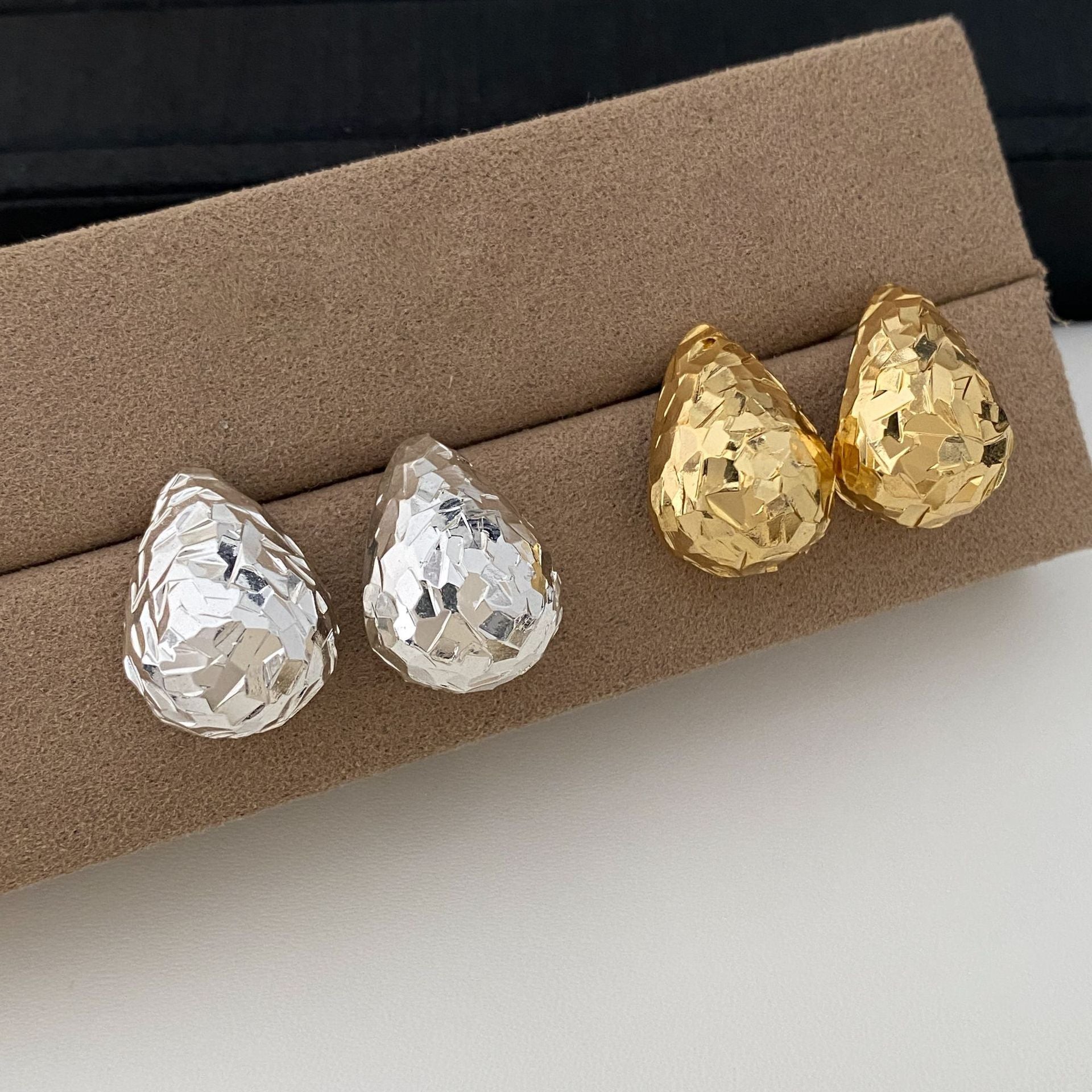 Personality Facet Drop Integrated Ear Clip