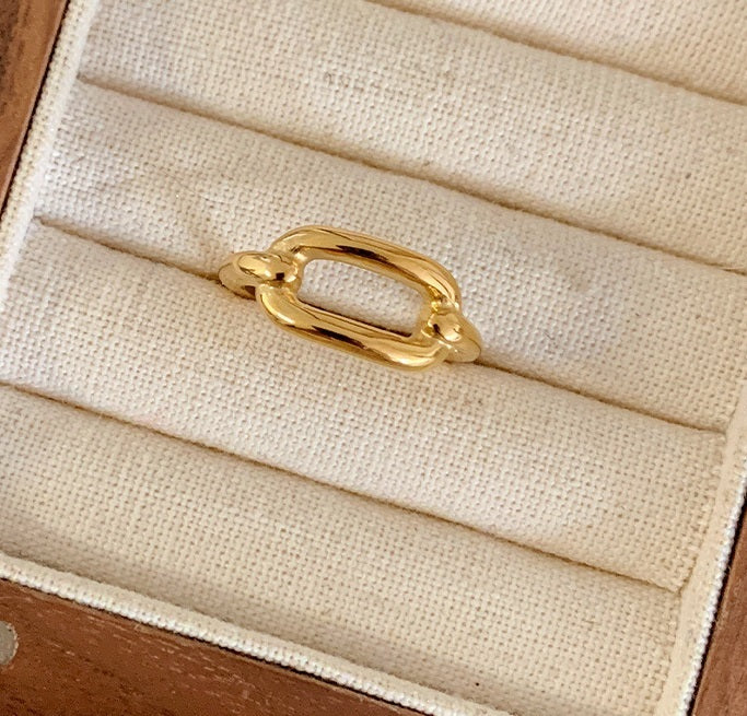 All-matching Niche High-grade Non-fading Ring