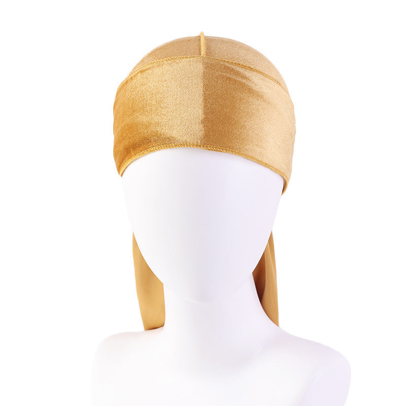 European And American Popular Korean Velvet Long Tail Pirate Hat