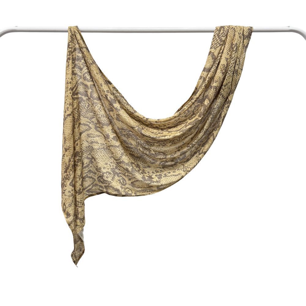 Modal Cotton Headscarf Marble Digital Printing