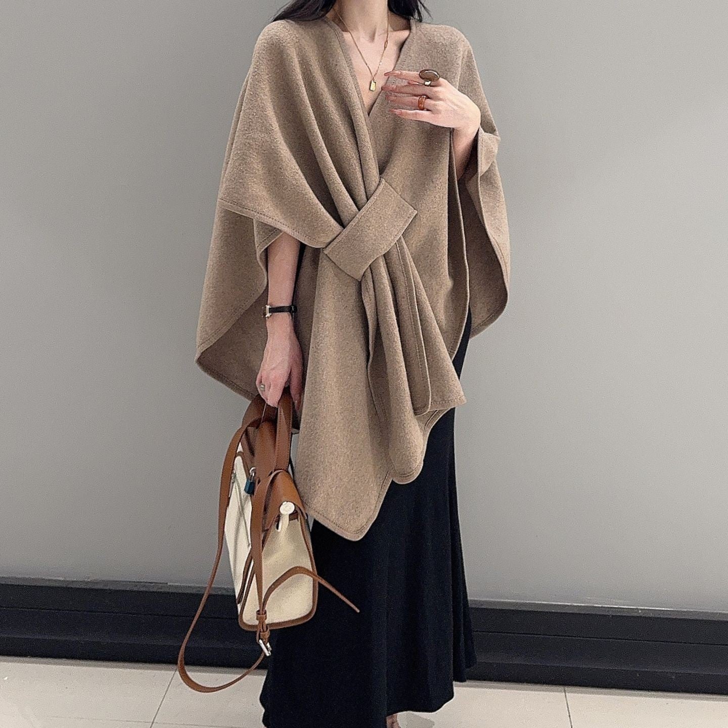 Oversized Knitted Cardigan Baggy Coat Women