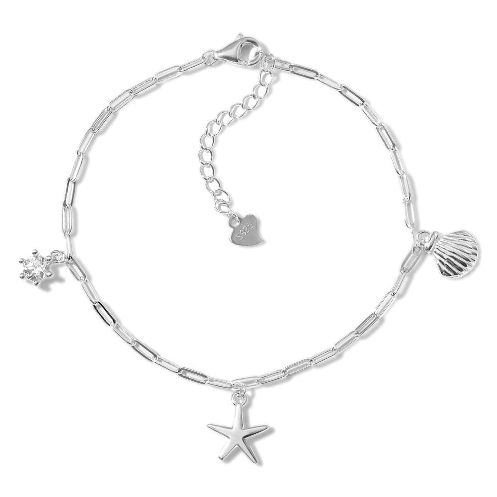 European And American S925 Sterling Silver Bracelet For Women