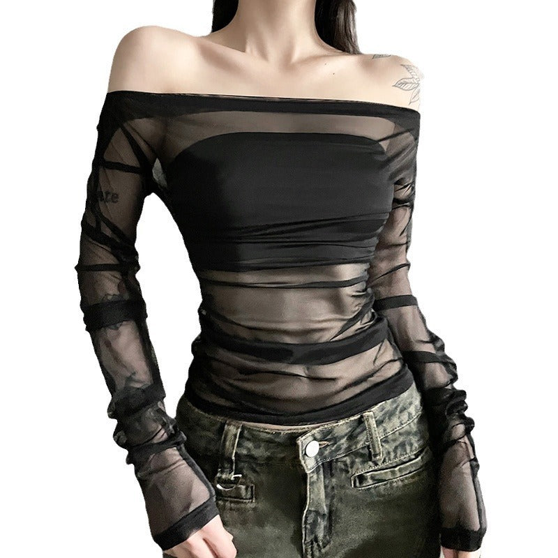 Women's Solid Color Slim Fit T-shirt