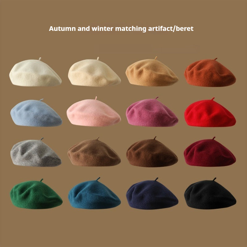 Ullbasker för barn – Vintage, konstnärlig stil