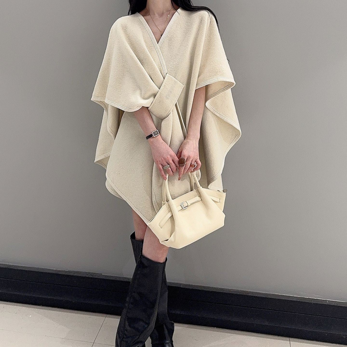 Oversized Knitted Cardigan Baggy Coat Women