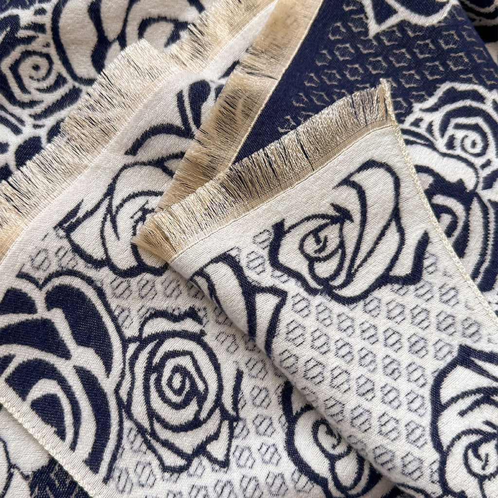 High-grade All-matching Thick Warm Scarf Air Conditioning Shawl Cashmere-like