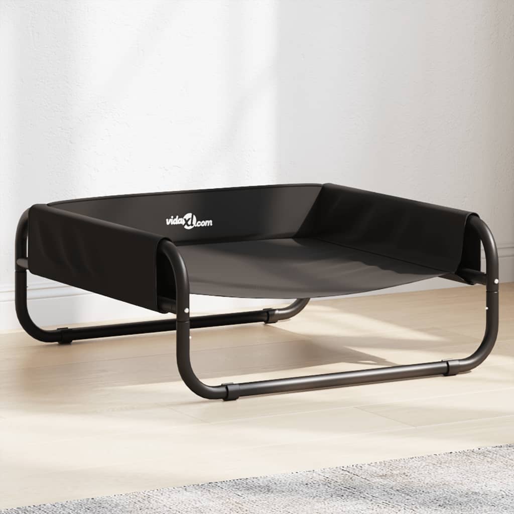 Vidaxl dog bed raised in oxford fabric and steel, anthracite