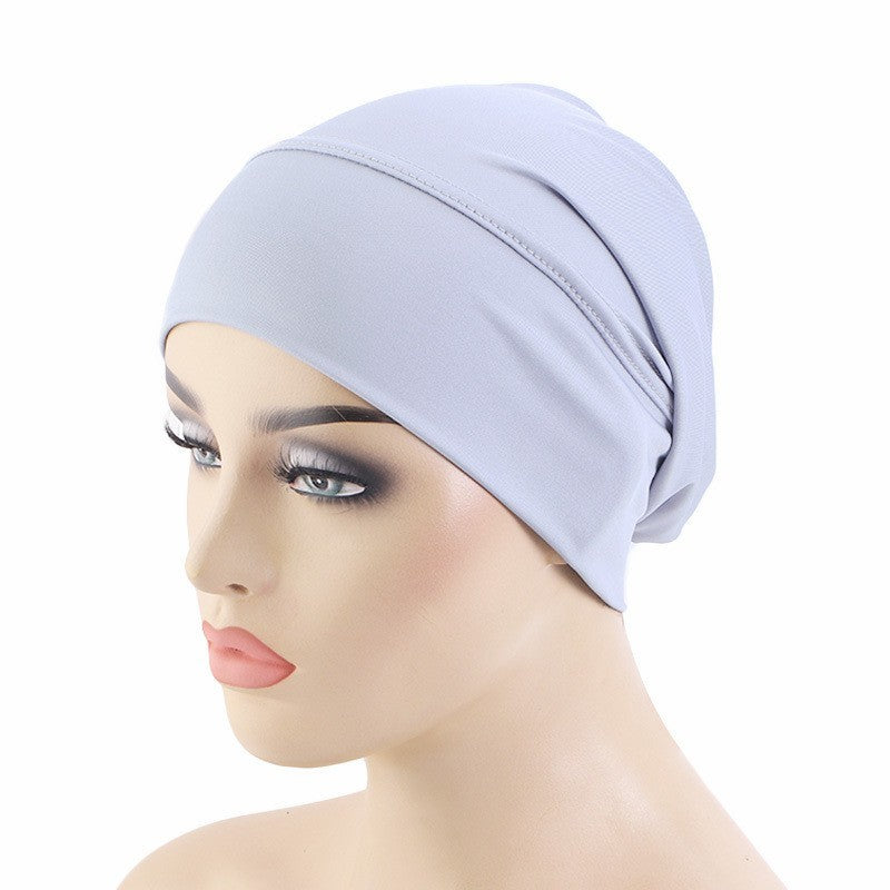 Ethnic Stretch Tam-o'-shanter Solid Color