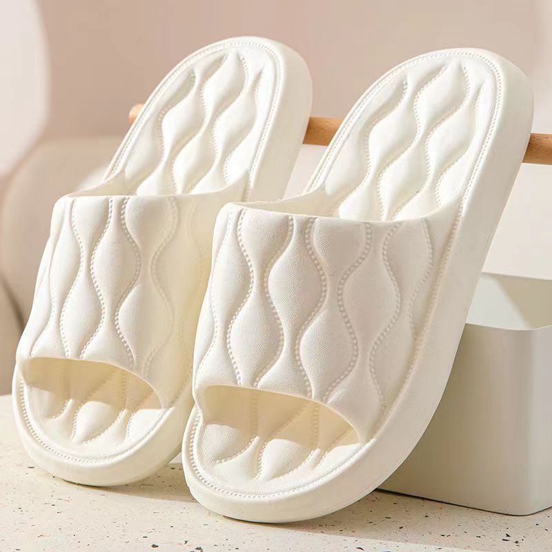 Soft Bottom Slippers For Men And Women Summer Home Indoor Home Non-slip Bathroom Deodorant Slippers