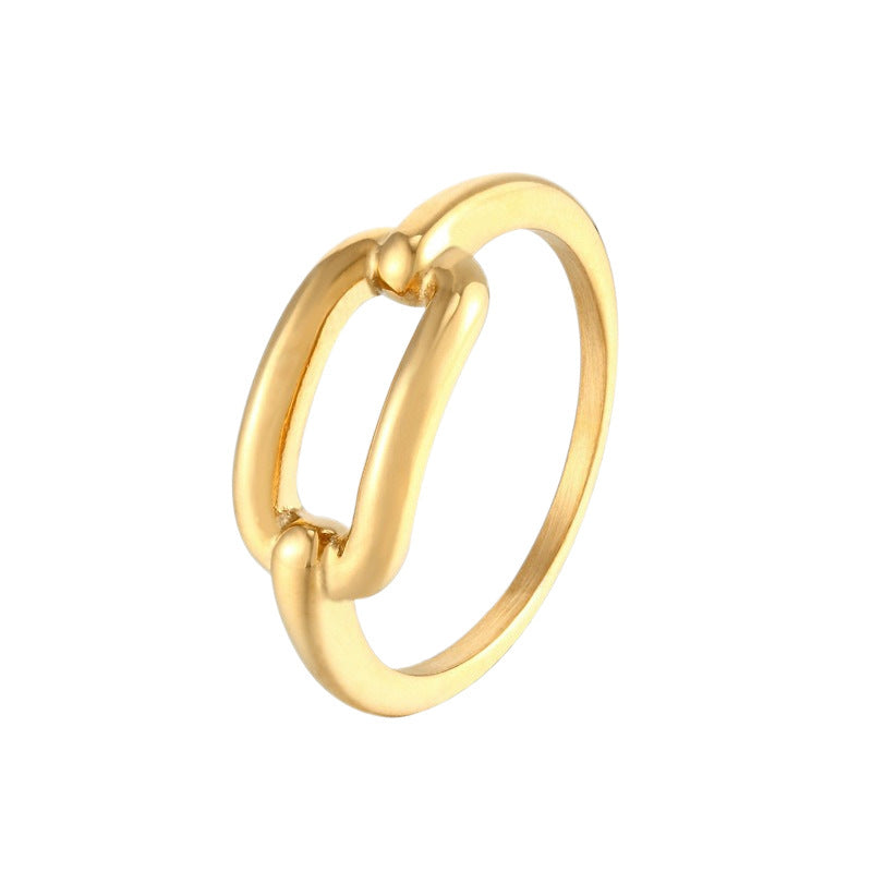 All-matching Niche High-grade Non-fading Ring