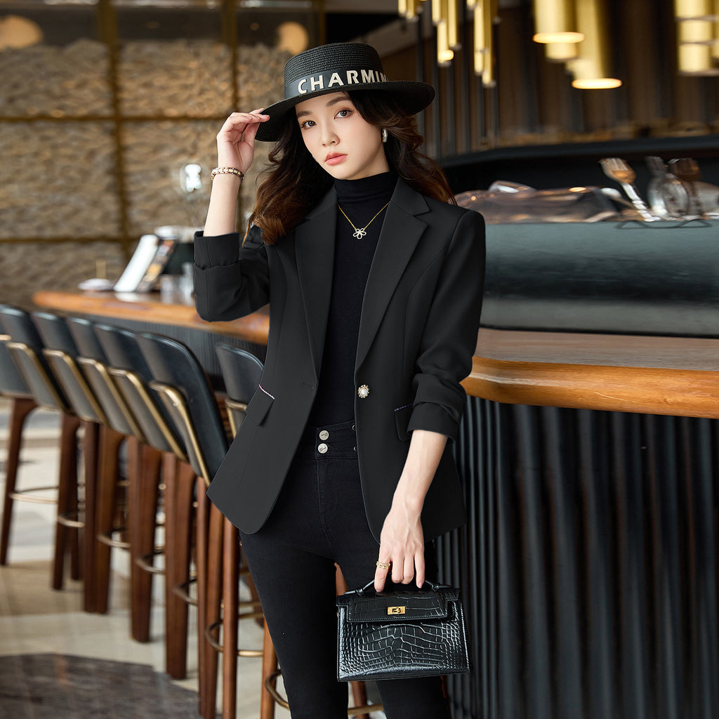 Black Suit Jacket For Women 2025 New Small