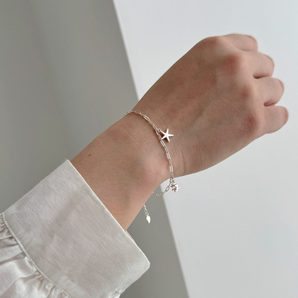 European And American S925 Sterling Silver Bracelet For Women