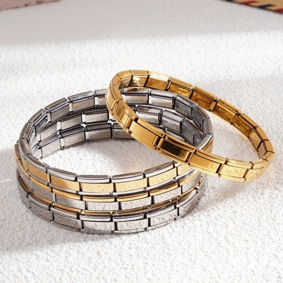 Elastic Mix And Match Fashionable Stainless Steel DIY Youth Accessories