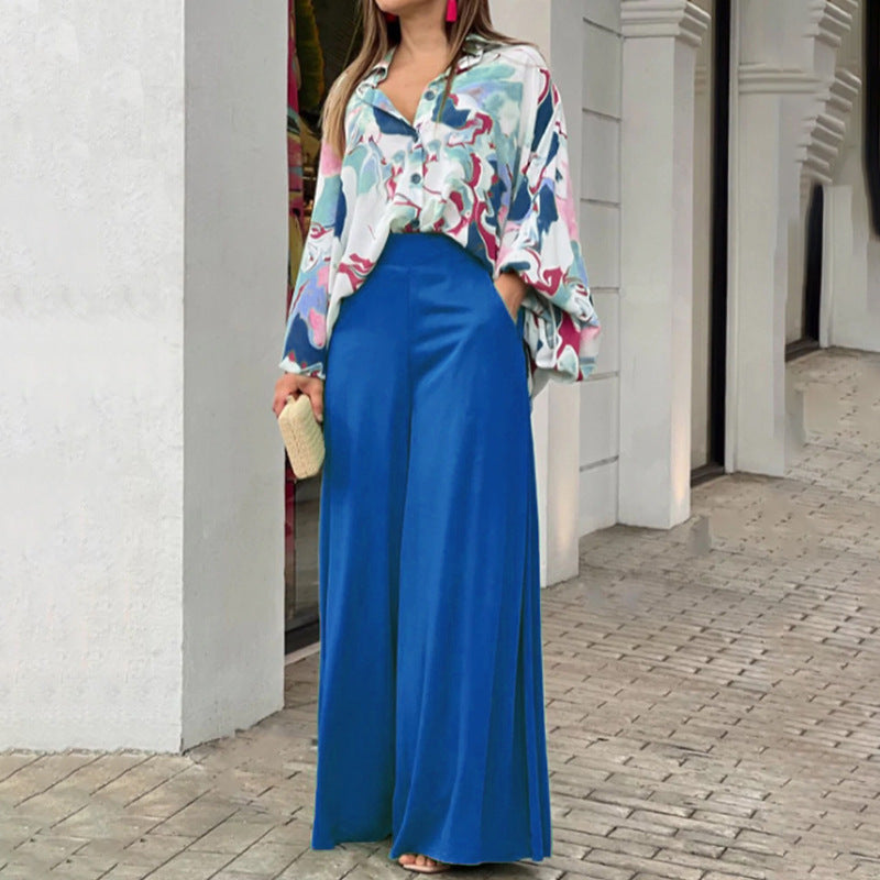 Fashionable Casual Elegant Wide-leg Pants