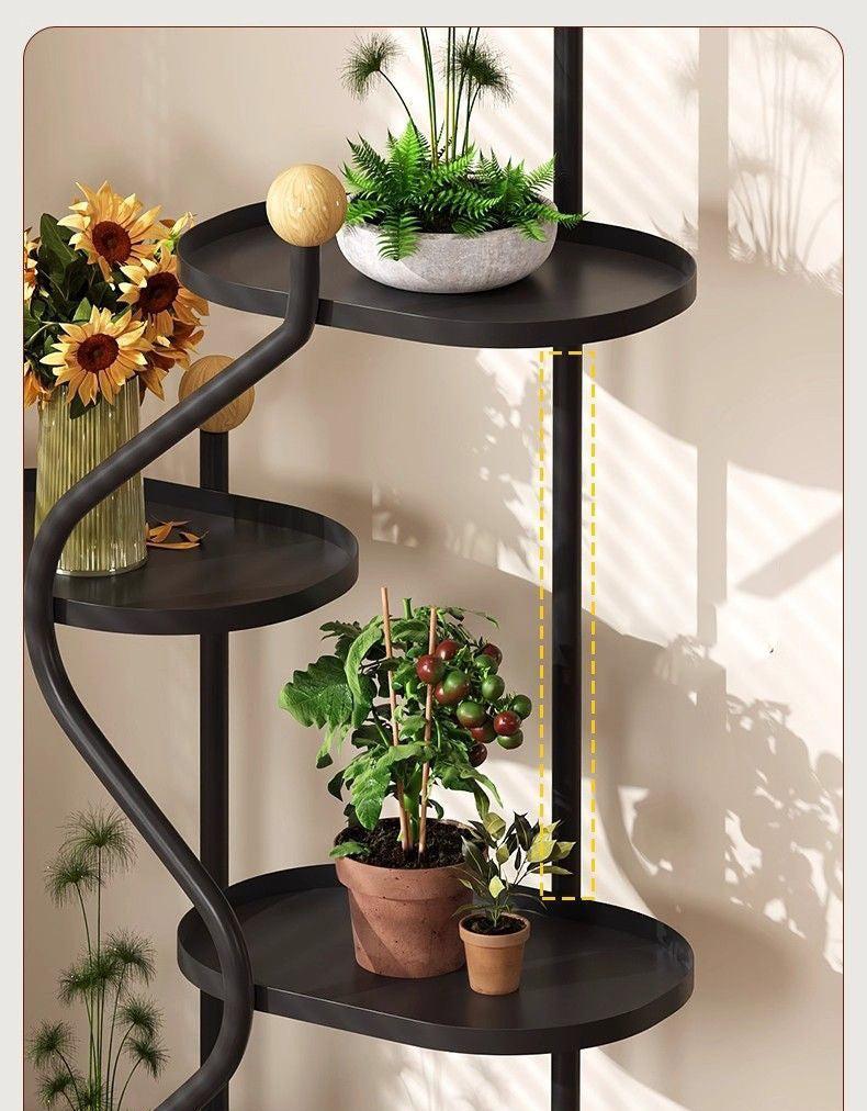 Flower rack living room floor standing storage rack