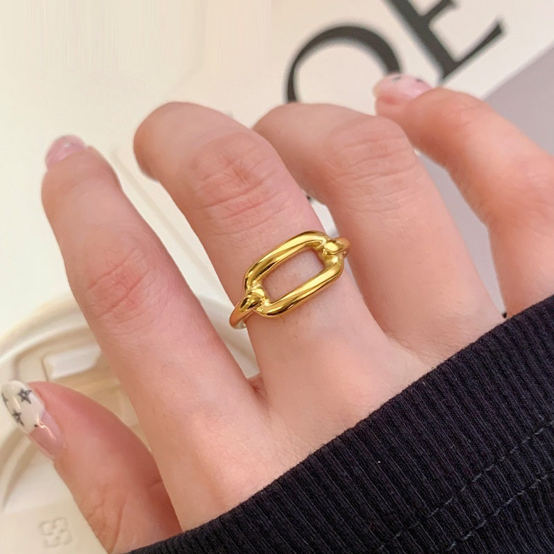 All-matching Niche High-grade Non-fading Ring