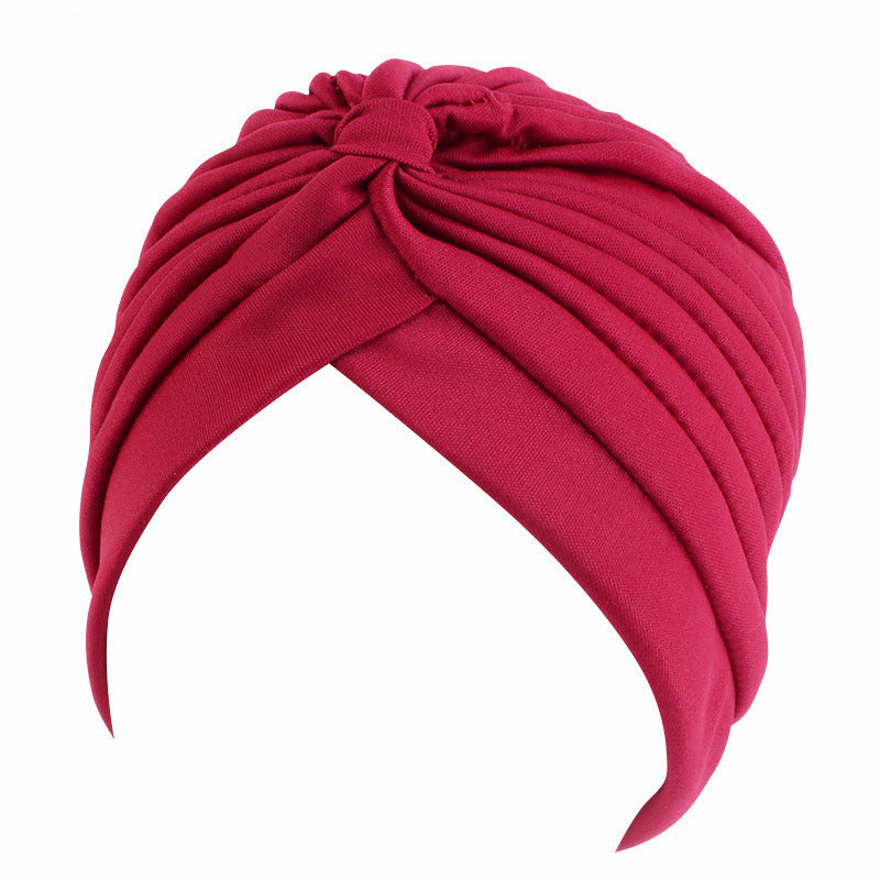 Toque Ethnic Turban Watermelon Nightcap
