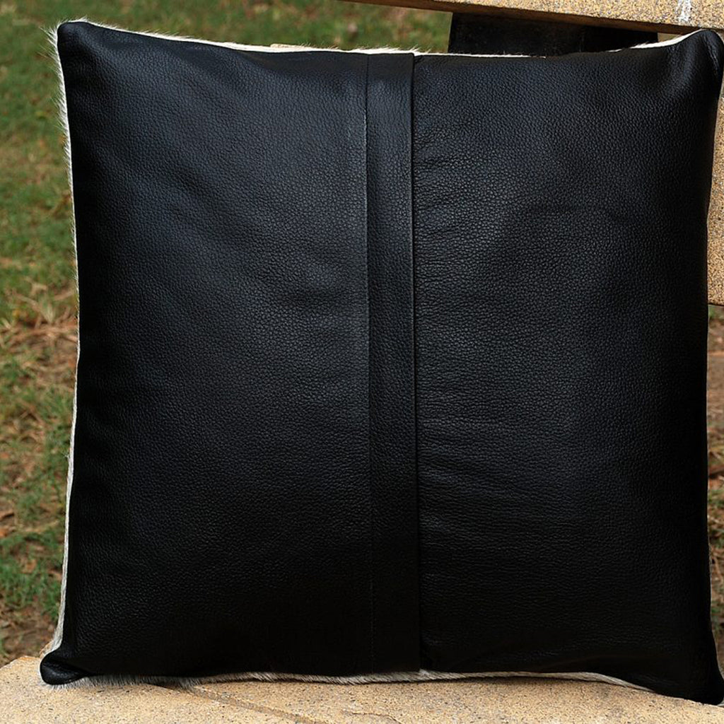 Cowhide Leather Thunder Cushion Cover-3