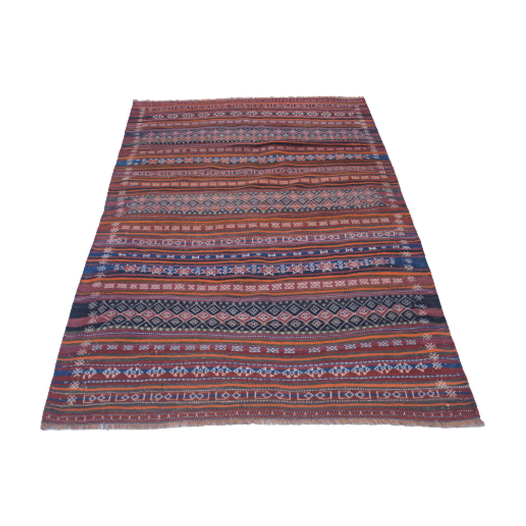 Baluchi-Cannon-Pink-Woolen-Rug
