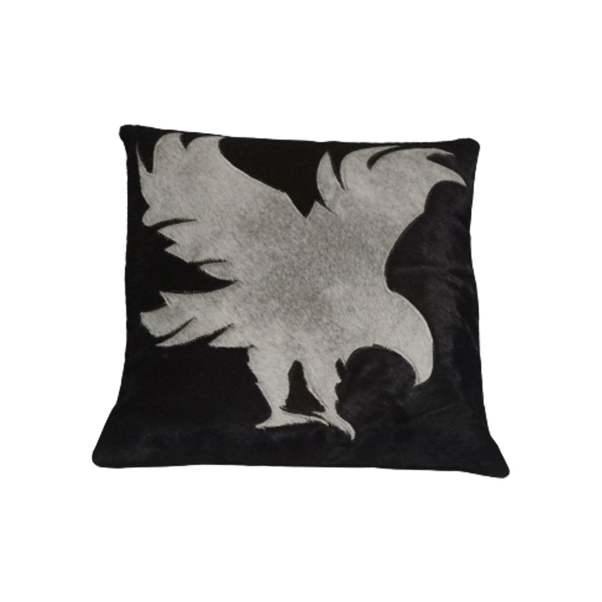 Cowhide- Leather -Thunder- Cushion- Cover
