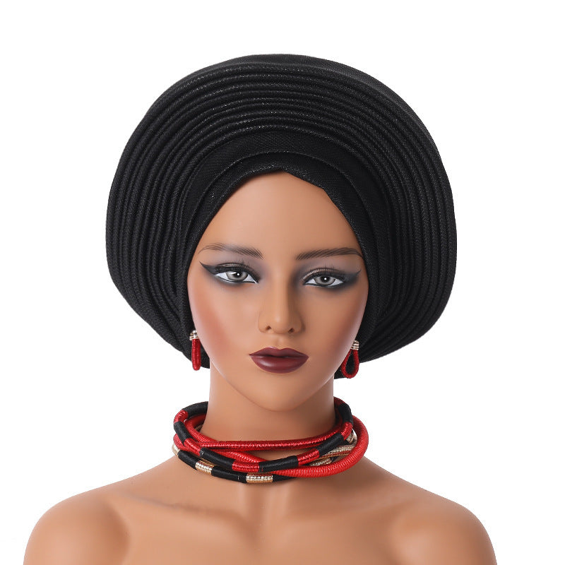 Heavy Industry Bright Silk Laminated Bandage Party Toque