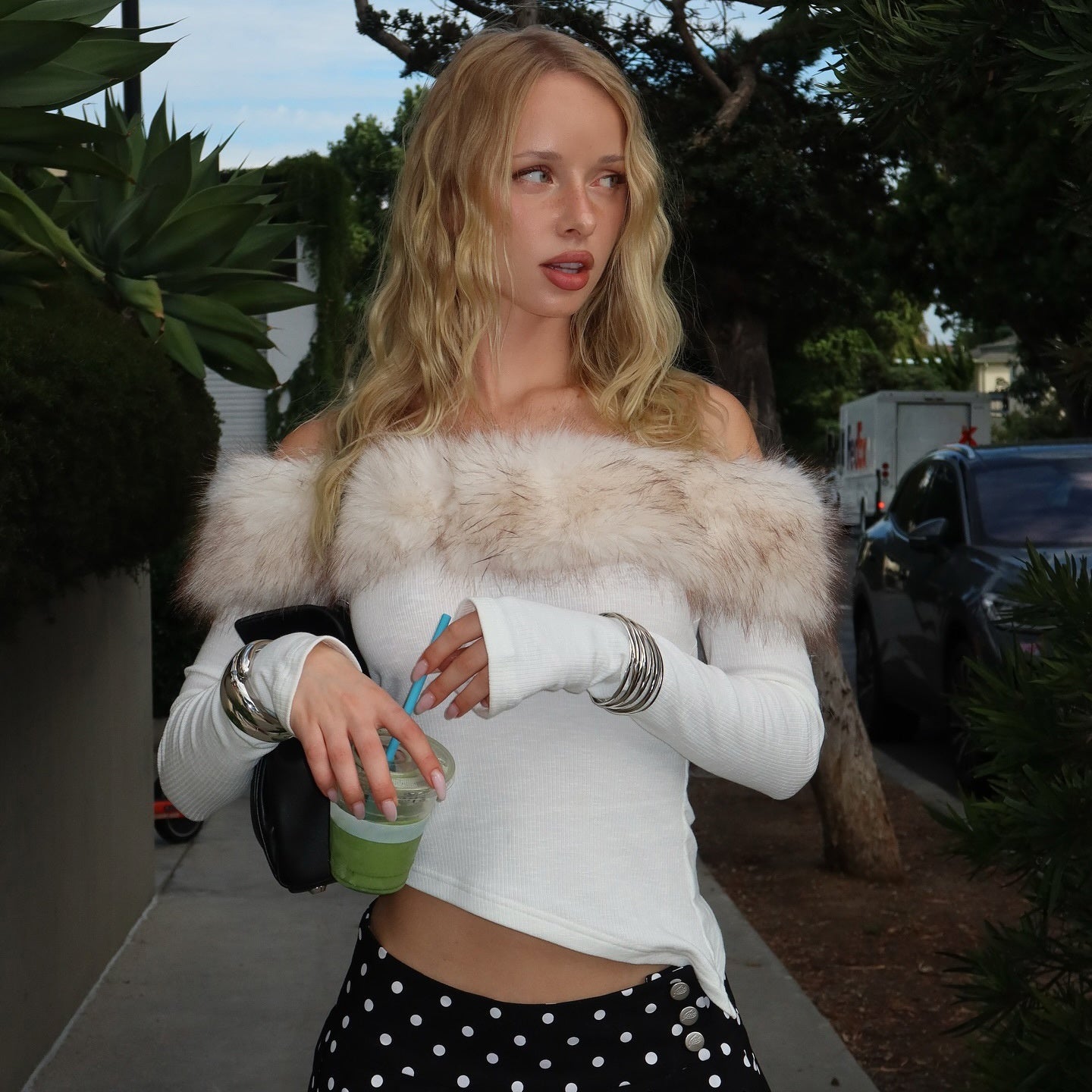 Women's Elegant Atmosphere Slim-fit Short Long Sleeve Top