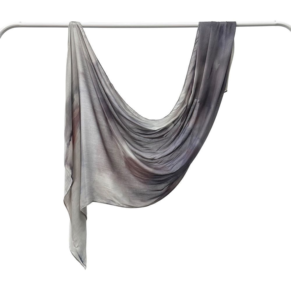 Modal Cotton Headscarf Marble Digital Printing