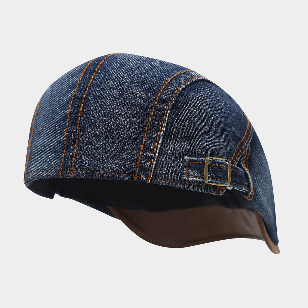 Washed Denim Hat Korean Fashion Women's Fashion Beret