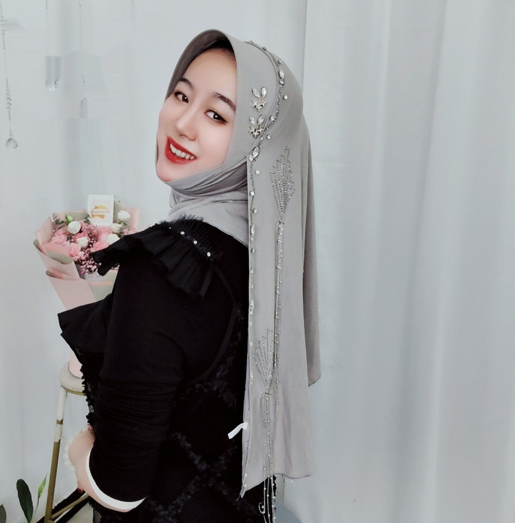 Hard Brim Wrap Towel Meteor Tassel Wrap Towel